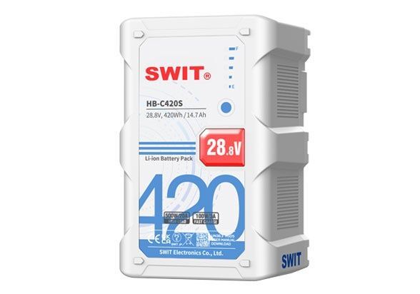 Swit HB-C420S 500W High Load 420Wh V-mount Kamera Bataryası