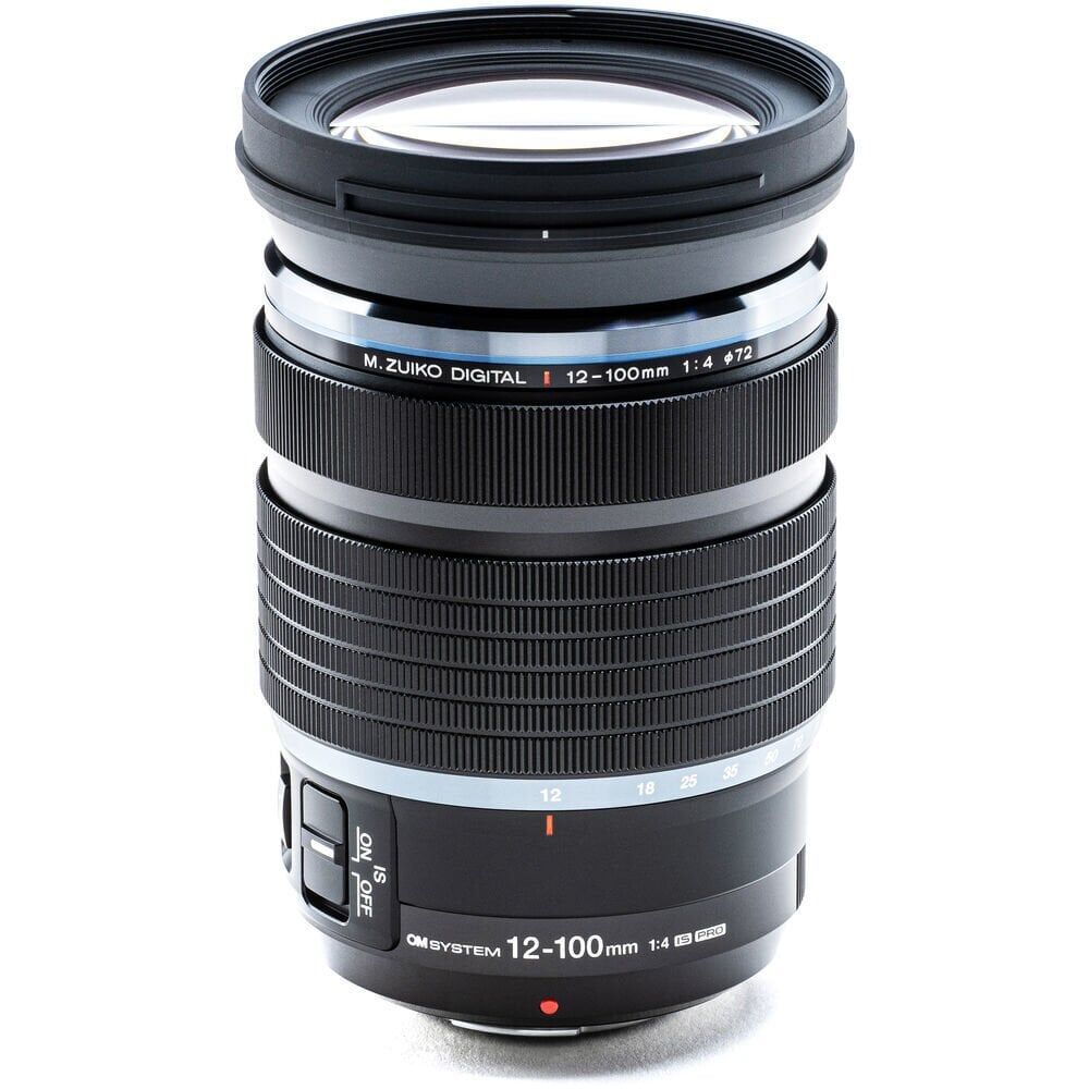 OLYMPUS LENS 12-100MM 4.0 IS PRO BLACK  (OM SYSTEM) V335270BW000