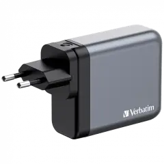 Verbatim 32203 - V GNC-140 GaN Charger 140W 3-USB-C / 1-USB-A  Çıkışa Sahiptir