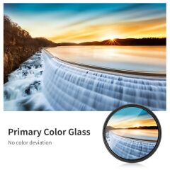 K&F Concept 37mm B-SERIES ND2-ND400 (1 ile 9 Stop) ND Filtre