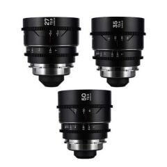 LAOWA S35 PRİME 3- LENS BUNDLE NANOMORPH(27MM,35MM,50MM ) - SILVER ARRİ PL/EF