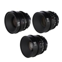 LAOWA S35 PRİME 3- LENS BUNDLE NANOMORPH(27MM,35MM,50MM ) - SILVER ARRİ PL/EF