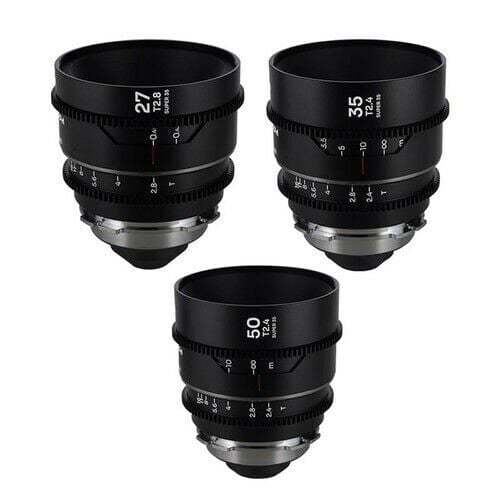 LAOWA S35 PRİME 3- LENS BUNDLE NANOMORPH(27MM,35MM,50MM ) - SILVER ARRİ PL/EF