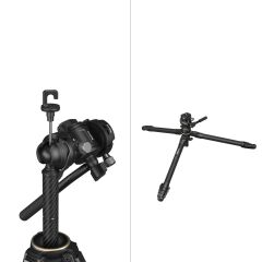 SmallRig 5028 Taşınabilir Karbon Fiber Seyahat Tripod Seti