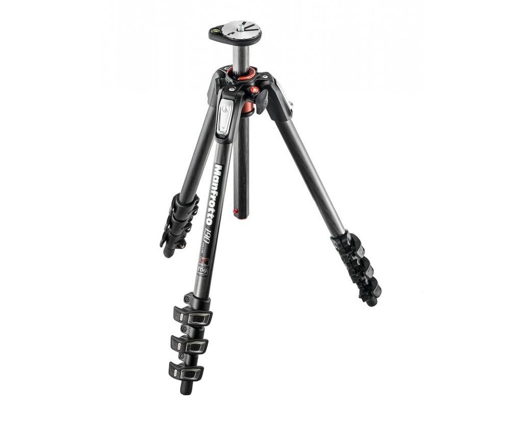 MANFROTTO MT190CXPRO4 190 CF TRIPOD 4-S HORIZ.COL.