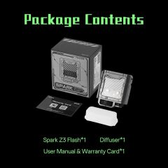 Viltrox Spark Z3-F Tepe Flaşı Fieldranger For Fuji (Yeşil)