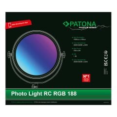 PATONA Premium 188A RGB Yumuşak Fotoğraf ve Video Işığı