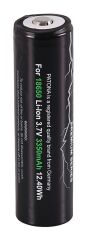 PATONA 6516 Premium 18650 Cell unprotected sharp/button top 3.7V 3350 mAh