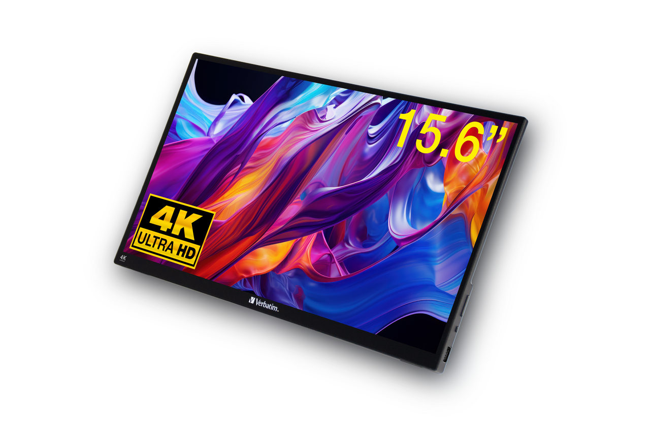 VERBATIM 32238 V PMT-15-4K PORT TOUCH MONITOR 15.6''
