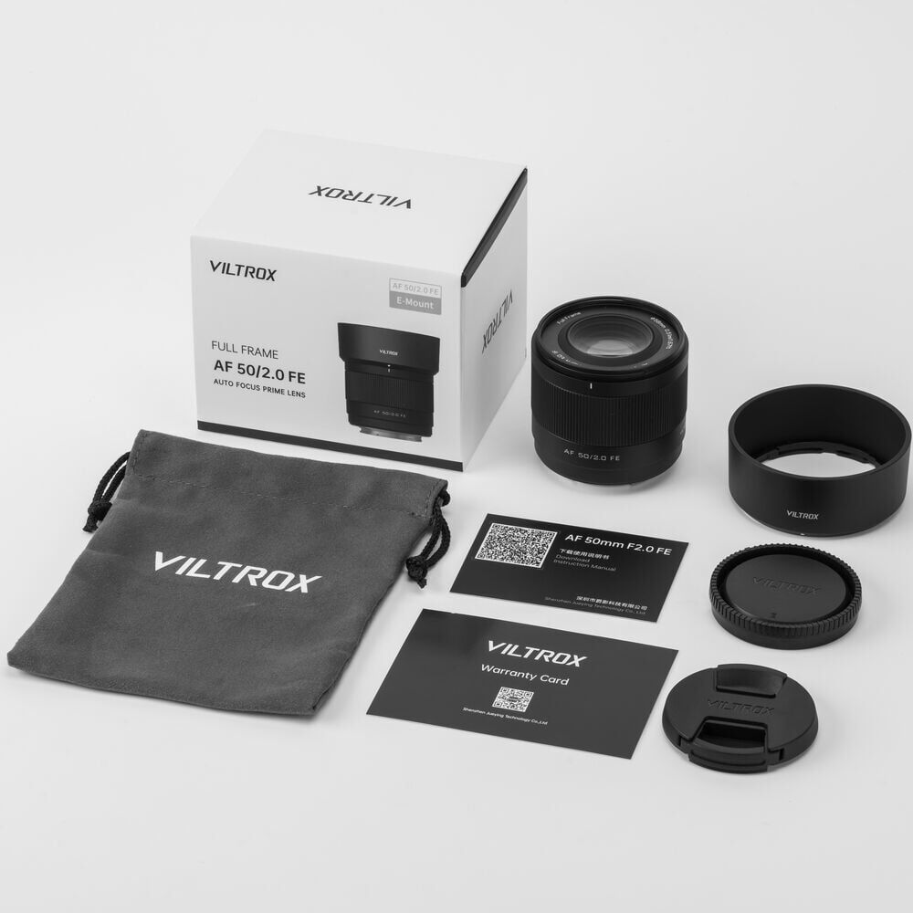VILTROX AF 50MM F2.0 AIR FE SONY E MOUNT FULL FRAME
