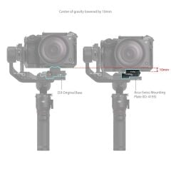 SmallRig 4195 DJI RS 3 Mini  için  Arca-Swiss Montaj Plakası