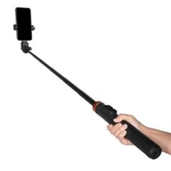 Kingjoy M080 Telefon Tutacaklı Uzaktan Kumandalı Selfie Tripod