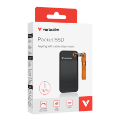 Verbatim 32193 - V Pocket SSD USB3.2 GEN2 1TB B/O