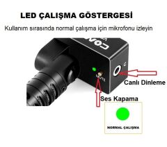 CoMica CVM-VS09  TYPE-C Telefon Mikrofonu