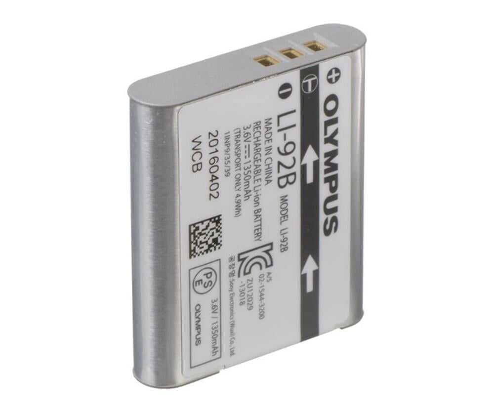 OLYMPUS LI-92B LITHIUM ION BATTERY (OM SYSTEM) V6560240E000