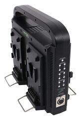 PATONA 1698 Compact Parallel 4-Way Slim Charger for V-Mount