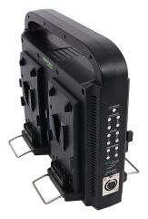 PATONA 1698 Compact Parallel 4-Way Slim Charger for V-Mount