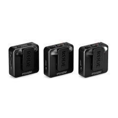 Rode Wireless GO (Gen 3) 2 Kişilik Kablosuz Yaka Mikrofonu