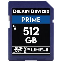 DELKIN PRIME 512GB SD UHS-II 1900X (V60)