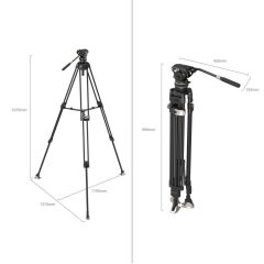 SmallRig  AD-80 4163 FreeBlazer  Alüminyum Alaşımlı Tripod Seti