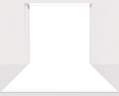 Fotexon  Kumaş Üzerine Boyama Yeşil Gri Beyaz  Fon  Seti 270 x 580 cm