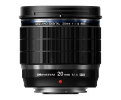 OLYMPUS LENS 20MM 1.4 PRO BLACK ( OM SYSTEM ) V335050BW000