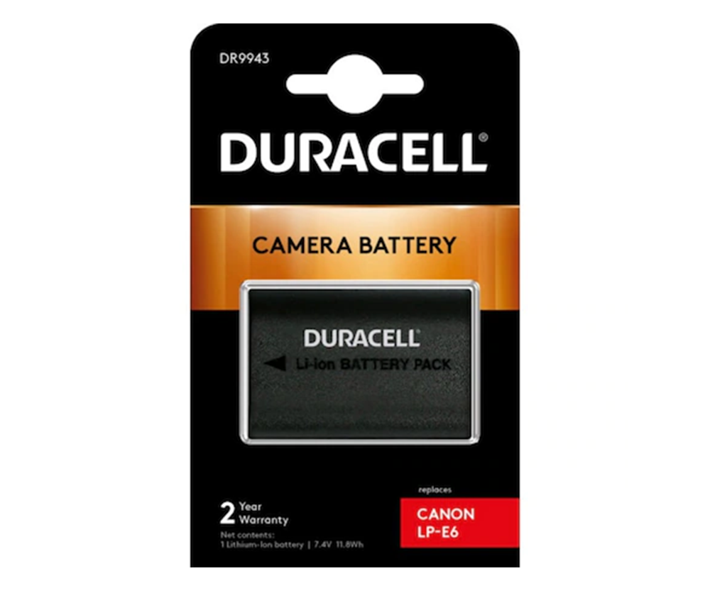 DURACELL DR9943 -CANON LP-E6 PİL