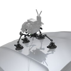 SmallRig  SC-15K 3565B 4 Kollu Vantuz Araç Çekimi için Kamera Montaj Kiti