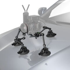 SmallRig  SC-15K 3565B 4 Kollu Vantuz Araç Çekimi için Kamera Montaj Kiti