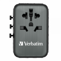 VERBATIM 32120 - V GAN3 UNIVERSAL TRAVEL ADAPTER UTA-06 65W
