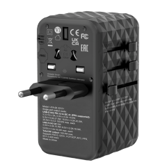 VERBATIM 32121 - V GAN3 UNIVERSAL TRAVEL ADAPTER UTA-06 100W