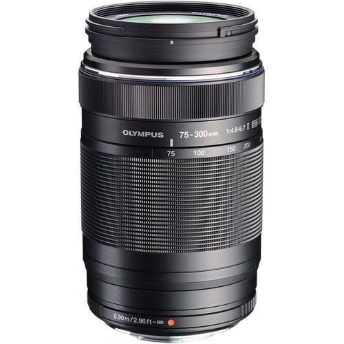 OLYMPUS LENS 75-300MM 4.8-6.7 II BLACK (OM SYSTEM)  V335400BW000