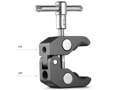 SmallRig 2058 İkili 1/4''-3/8'' Süper Clamp Seti