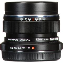 OLYMPUS LENS 12MM 2.0 M.ZUIKO BLACK