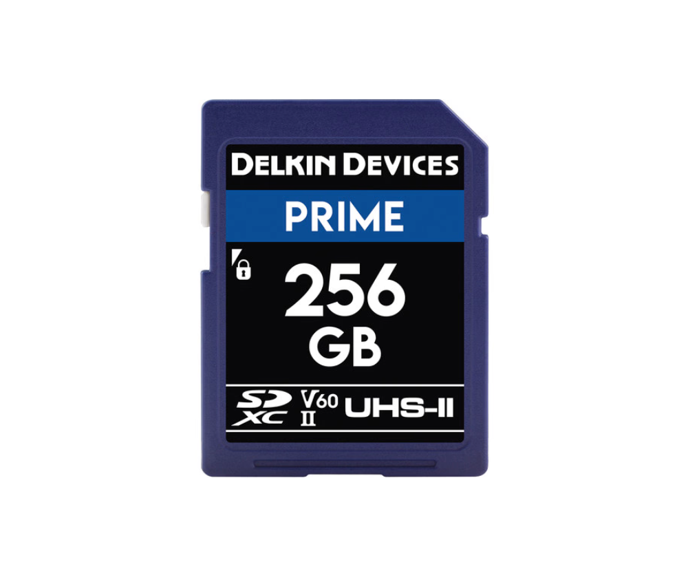 DELKIN PRIME 256GB SD UHS-II 1900X (V60)