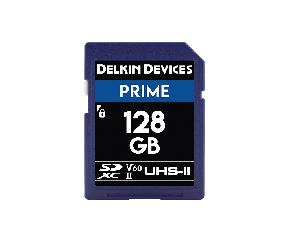 DELKIN PRIME 128GB SD UHS-II 1900X (V60)