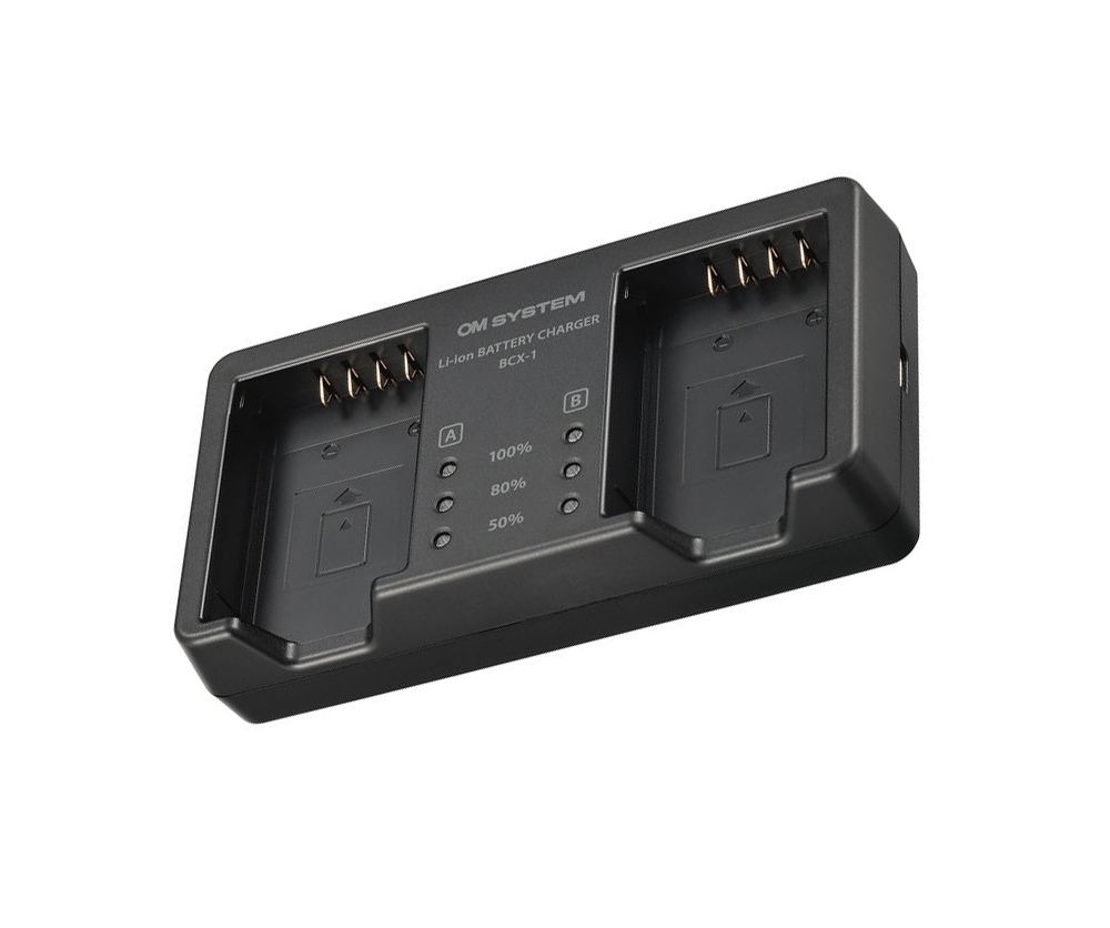 OLYMPUS BCX-1 BATTERY CHARGER ( OM SYSTEM ) V6560040W000