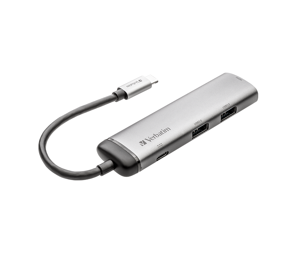 Verbatim USB-C Çok Bağlantılı Hub (2’ li USB)   HDMI