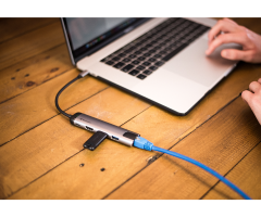 Verbatim USB-C Çok Bağlantılı Hub (2’ li USB) RJ45