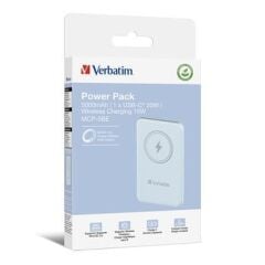 VERBATIM 32242 Magsafe 5000 Mah Manyetik Kablosuz Mavi Powerbank