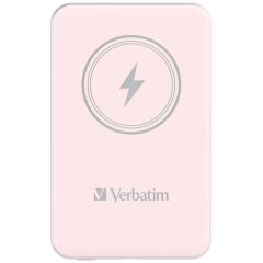 VERBATIM 32243 Magsafe 5000 Mah Manyetik Kablosuz Pembe Powerbank
