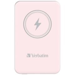 VERBATIM 32243 Magsafe 5000 Mah Manyetik Kablosuz Pembe Powerbank