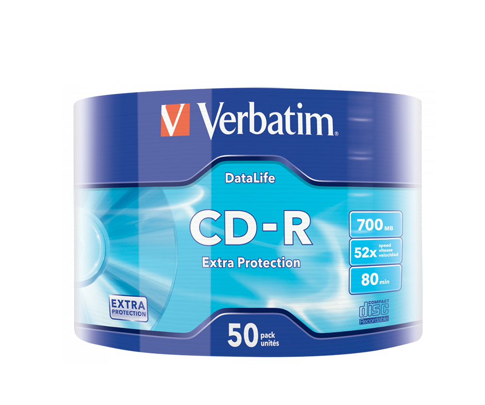 VERBATIM 43787 - CD-R 52 X 700MB 50 PACK