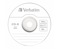 VERBATIM 43725 - CD-R 52 X 700MB 10 PACK