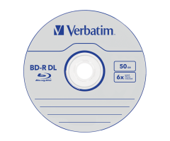 VERBATIM 43746 - BD-R DL 50GB 6X 10 PACK