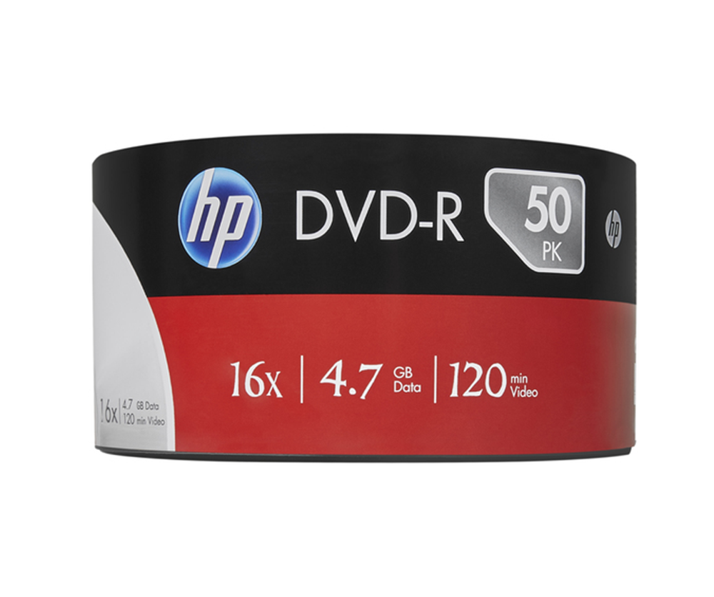 HP DVD-R 16X 4.7GB 50PACK (DME00070-3) - 69303