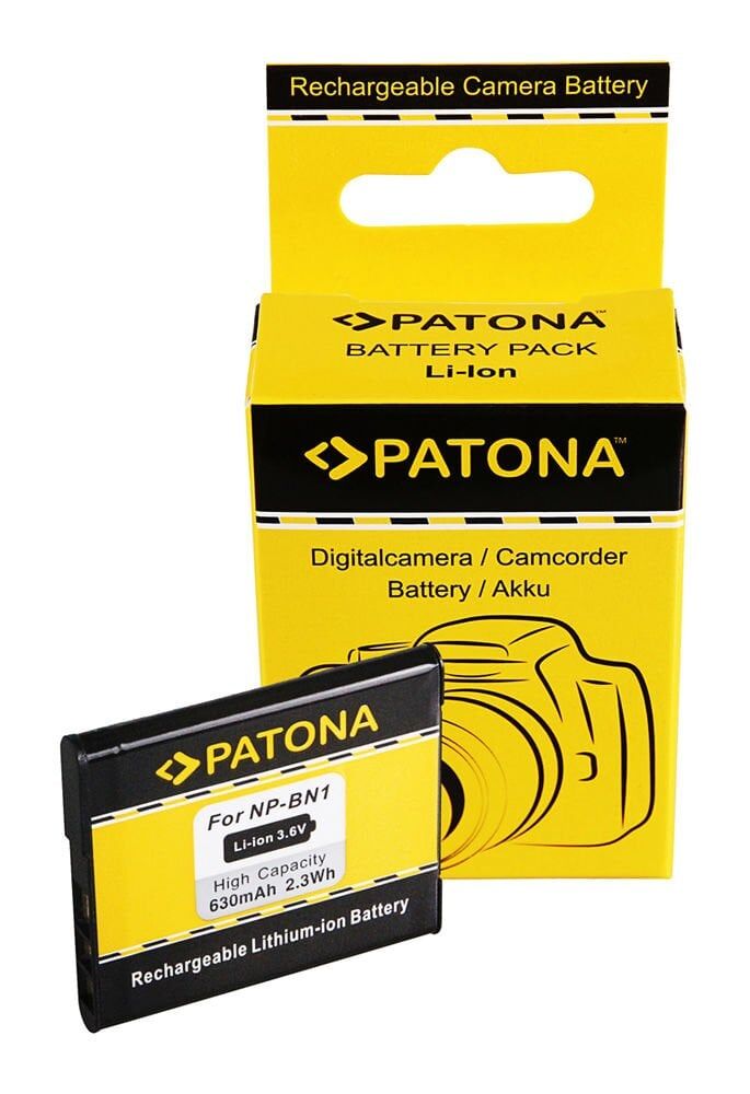 PATONA 1084 Battery Sony NP-BN1 630mAh 3.6V