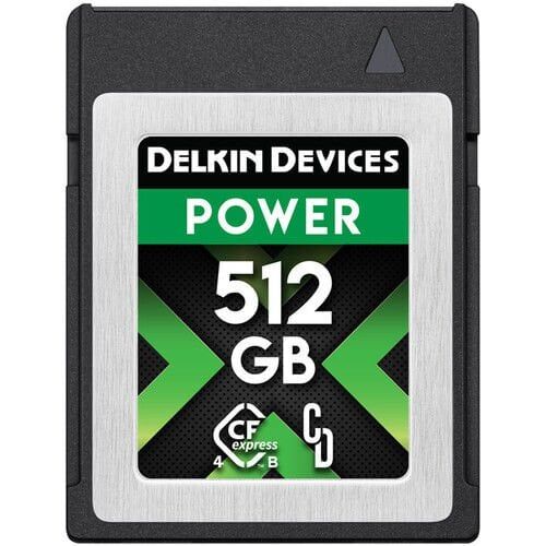 DELKIN POWER TYPE B 512GB CFeB 4.0 Memory Card