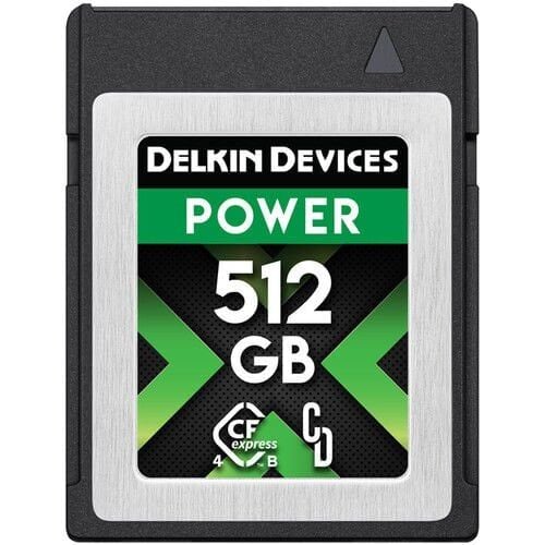 DELKIN POWER TYPE B 512GB CFeB 4.0 Memory Card