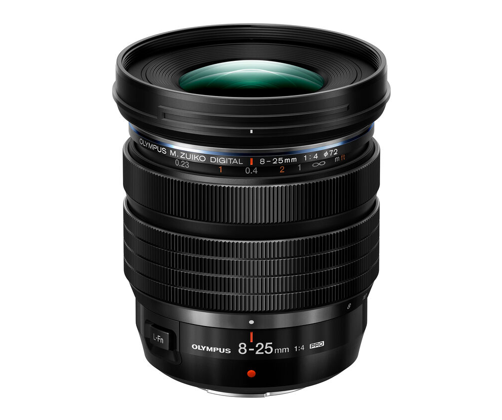 OLYMPUS LENS 8-25MM 4.0 PRO BLACK V335330BW000 (OM SYSTEM)